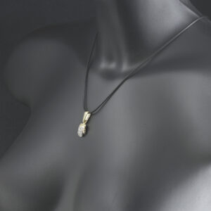 9ct Yellow Gold Gemstone Boxing Glove Pendant