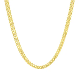 9ct Yellow Gold Franco Chain 26.5″ 4.5mm