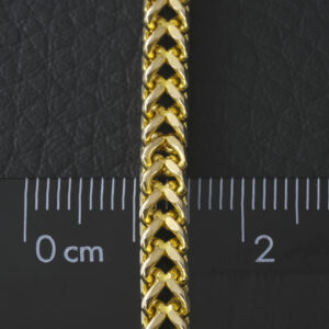 9ct Yellow Gold Franco Chain 26.5&#8243; 4.5mm