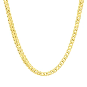 9ct Yellow Gold Franco Chain 27.5″ 4mm