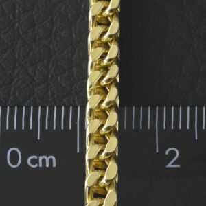 9ct Yellow Gold Franco Chain 27.5&#8243; 4mm