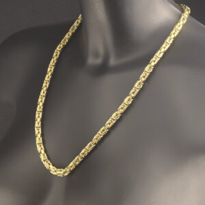 9ct Yellow Gold King Chain 24&#8243; 6.5mm