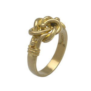 9ct Yellow Gold Knot Ring