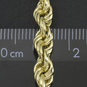 9ct Yellow Gold Rope Chain 24&#8243; 5.5mm