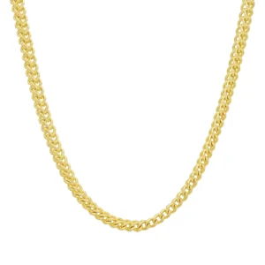 9ct Yellow Gold Franco Chain 24.5″ 4.5mm