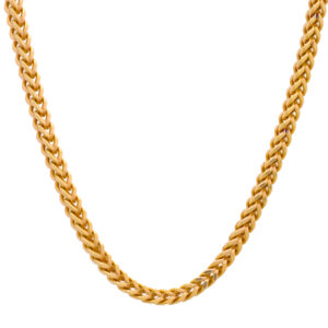 9ct Rose Gold Franco Chain 27.5″ 4mm