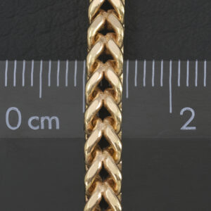 9ct Rose Gold Franco Chain 27.5&#8243; 4mm