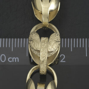 9ct Yellow Gold Tulip Chain 26&#8243; 10.5mm