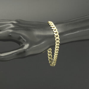 9ct Yellow Gold Cuban Bracelet 8&#8221; 7.5mm