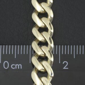 9ct Yellow Gold Cuban Bracelet 8&#8221; 7.5mm