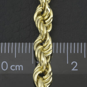 9ct Yellow Gold Rope Chain 20&#8221; 5.5mm
