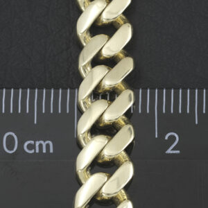 9ct Yellow Gold Cuban Bracelet 7.5&#8221; 7.5mm