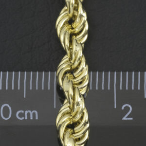 9ct Yellow Gold Rope Chain 18&#8243; 5.5mm
