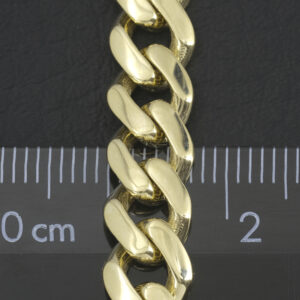 9ct Yellow Gold Cuban Bracelet 8&#8221; 7.5mm