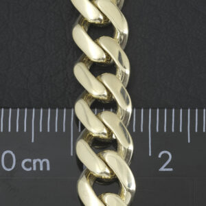 9ct Yellow Gold Cuban Bracelet 7.5&#8221; 7.5mm
