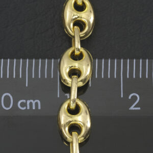 9ct Yellow Gold Fancy Link Chain 16&#8243; 5.5mm