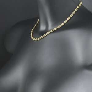 9ct Yellow Gold Fancy Link Chain 16&#8243; 5.5mm