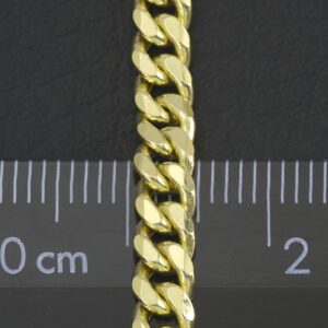 9ct Yellow Gold Curb Chain 22&#8243; 4.5mm