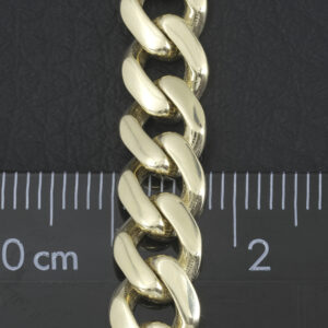 9ct Yellow Gold Cuban Bracelet 7.5&#8221; 7.5mm