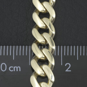 9ct Yellow Gold Cuban Bracelet 7.5&#8221; 7.5mm