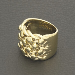 9ct Yellow Gold Keeper Ring