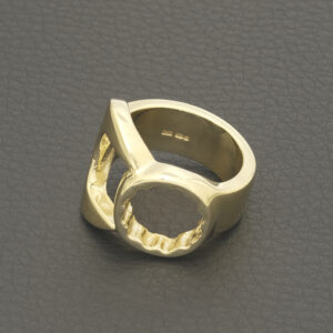 9ct Yellow Gold Spanner Ring