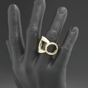 9ct Yellow Gold Spanner Ring