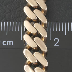 9ct Rose Gold Cuban Chain 22&#8243; 8mm