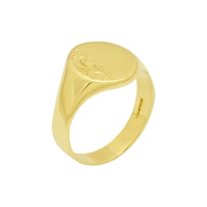 9ct Yellow Gold Signet Ring