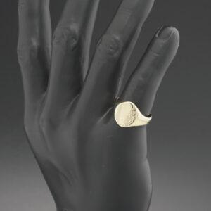9ct Yellow Gold Signet Ring