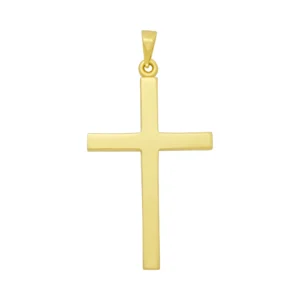 9ct Yellow Gold Cross Pendant