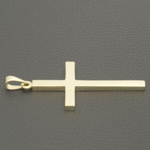 9ct Yellow Gold Cross Pendant