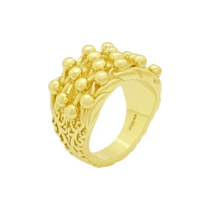 9ct Yellow Gold Keeper Ring