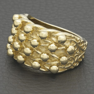 9ct Yellow Gold Keeper Ring