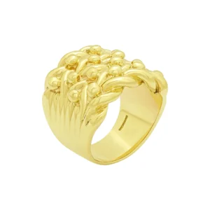 9ct Yellow Gold Keeper Ring