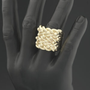 9ct Yellow Gold Keeper Ring