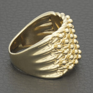 9ct Yellow Gold Keeper Ring