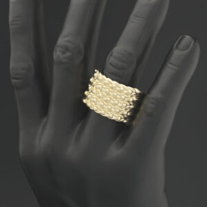 9ct Yellow Gold Keeper Ring