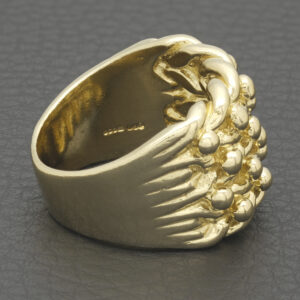 9ct Yellow Gold Keeper Ring