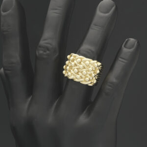 9ct Yellow Gold Keeper Ring