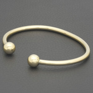 9ct Yellow Gold Torque Bangle