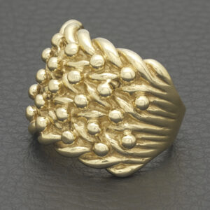 9ct Yellow Gold Keeper Ring