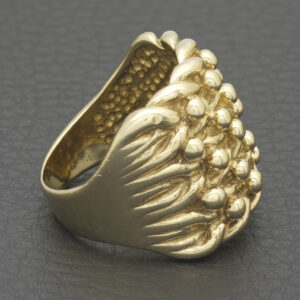 9ct Yellow Gold Keeper Ring