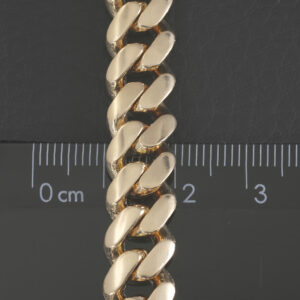 9ct Rose Gold Cuban Bracelet 7.5&#8243; 10mm