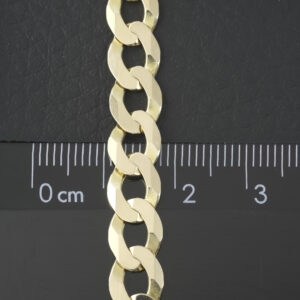 9ct Yellow Gold Curb Chain 20.5&#8243; 7.5mm