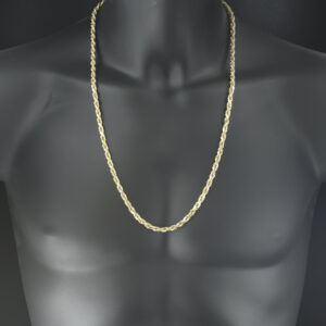 9ct Yellow Gold Rope Chain 28&#8243; 5.5mm