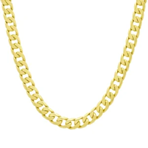 14ct Yellow Gold Curb Chain 23″ 8.5mm