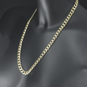 14ct Yellow Gold Curb Chain 23&#8243; 8.5mm