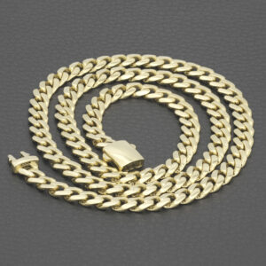 14ct Yellow Gold Cuban Chain 22″ 6.5mm