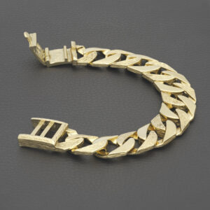 9ct Yellow Gold Cuban Bracelet 8.5″ 20.5mm